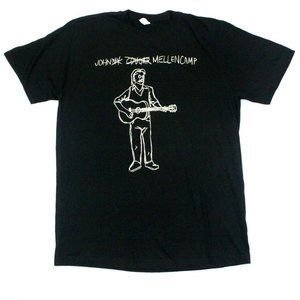 John Cougar Mellencamp Caricature T-Shirt - M